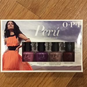 OPI Perú collection 1-25 oz polish set